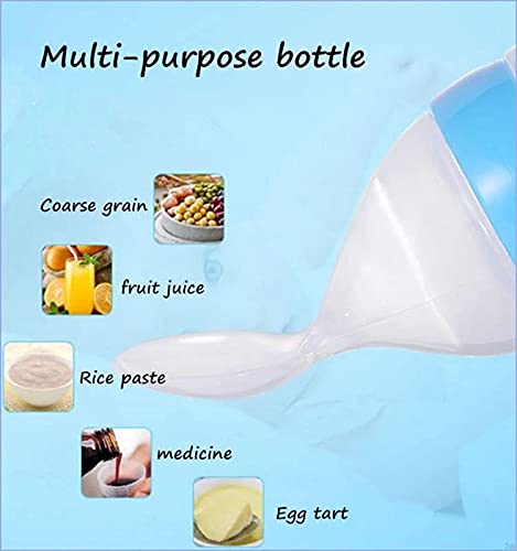 Decore Tales Baby Food Dispensing Spoon – Soft Silicone Squeeze Spoon with Dust Cover, BPA-Free + FREE Fruit Feeder Included